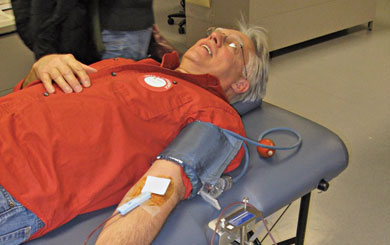 Most of us can afford to give up a pint of blood a few times a year. It’s good for others and the donor.