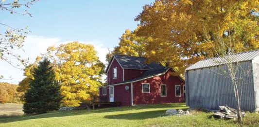 The Red Farmhouse History