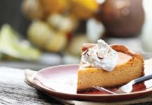 Featured Guest Chef: Mackinac Island Pumpkin Cheesecake
