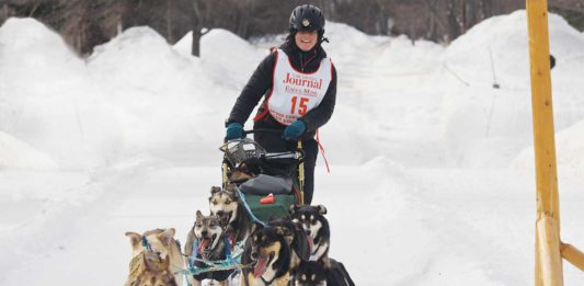 The UP200 Sled Dog Racers Mush On