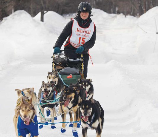 The UP200 Sled Dog Racers Mush On
