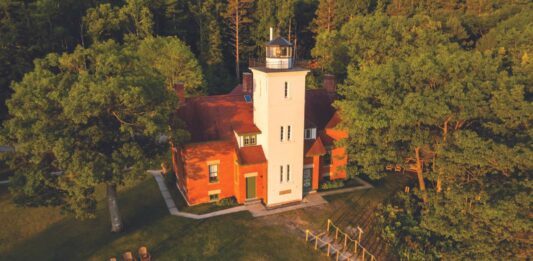 Shining a Light On The Forty Mile Point Lighthouse