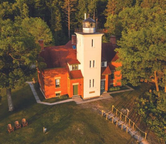 Shining a Light On The Forty Mile Point Lighthouse