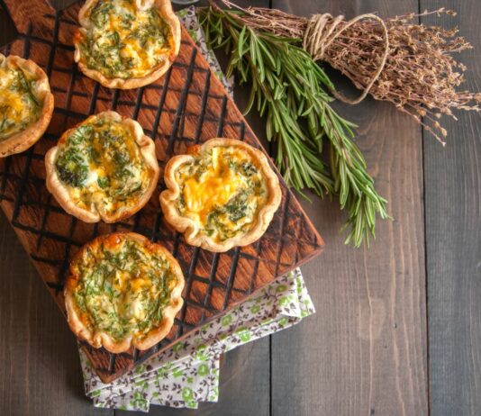 Quiches & Savory Tarts Recipes due March 1
